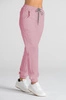 Spodnie medyczne joggery damskie - Merit - Blush pink - KangooSoft Premium