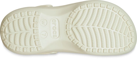 Crocs Womens Classic Platform Clog - Bone