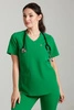 Bluza medyczna damska - Merit - Emerald green