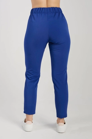 Spodnie medyczne przylegające damskie - Royal blue