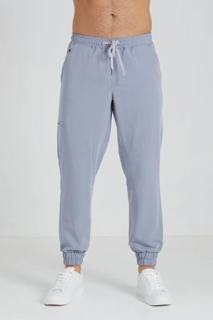Spodnie medyczne joggery męskie - Sokrates - Dove