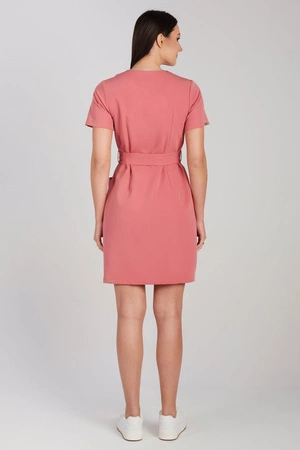 Sukienka medyczna damska - Raspberry pink