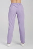 Spodnie medyczne proste damskie - Merit - Lilac dream