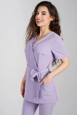 Tunika medyczna damska - Lilac dream