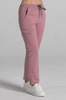 Spodnie medyczne proste damskie - Merit - Shy pink - KangooNature