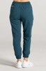 Spodnie medyczne joggery damskie - Merit - Ocean blue