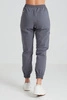 Spodnie medyczne joggery damskie - Merit - Shadow grey - KangooNature