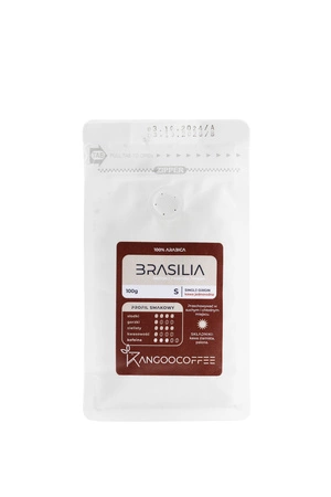 Kawa KangooCoffee - Brasilia - 100g - Single Origin - 100% Arabica - ziarnista