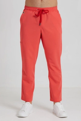 Spodnie medyczne proste męskie - Sokrates - Coral