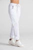 Spodnie medyczne joggery damskie - Merit - Snow white - KangooSoft Premium