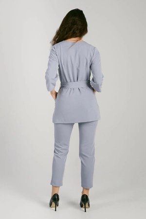 Tunika medyczna damska - rękaw 3/4 - Dove