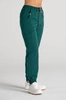 Spodnie medyczne joggery damskie - Merit - Bottle green - KangooSoft Premium