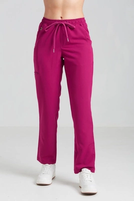 Spodnie medyczne proste damskie - Merit - Jazzberry jam