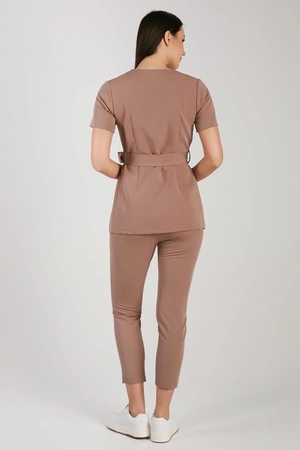Tunika medyczna damska - Mocha