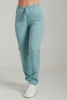 Spodnie medyczne proste damskie - Merit - 	Sky blue