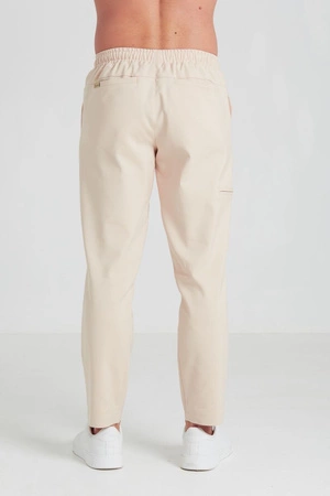 Spodnie medyczne proste męskie - Sokrates - Sahara - KangooNature