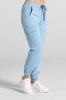 Spodnie medyczne joggery damskie - Merit - Baby blue - KangooSoft Premium