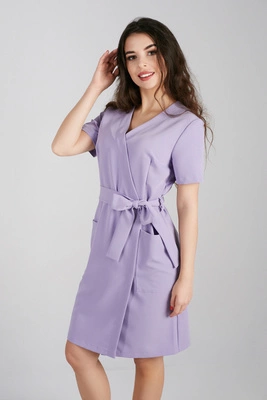 Sukienka medyczna damska - Lilac dream