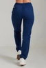 Spodnie medyczne proste damskie - Merit -	Dark denim