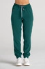 Spodnie medyczne joggery damskie - Merit - Bottle green - KangooSoft Premium