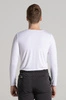 Longsleeve medyczny męski - Comfy white - Bamboo collection