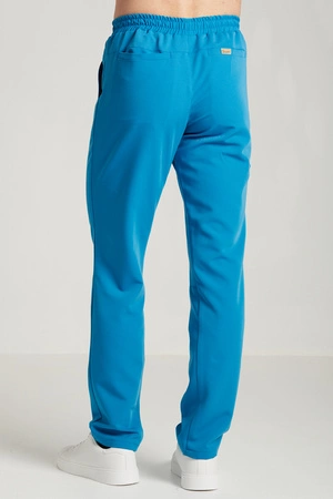 Spodnie medyczne proste męskie - Sokrates - Sapphire blue