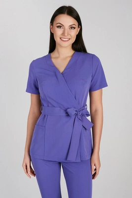 Tunika medyczna damska - Atomic berry