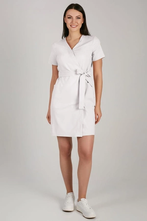 Sukienka medyczna damska - KangooNature - Pearl white