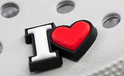 Crocs charm - I love
