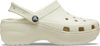 Crocs Womens Classic Platform Clog - Bone