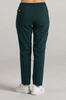 Spodnie medyczne proste damskie - Merit - Bush green - KangooNature