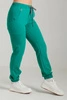 Spodnie medyczne joggery damskie - Merit - Medical green