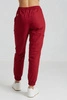 Spodnie medyczne joggery damskie - Merit - Classic burgundy - KangooNature