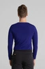 Longsleeve medyczny męski - Rich blue - Bamboo collection