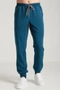 Spodnie medyczne joggery męskie - Sokrates - Ocean blue