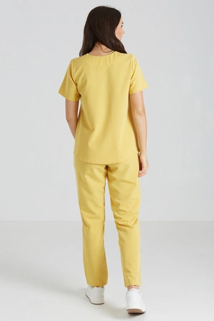Spodnie medyczne proste damskie - Merit - Sunshine
