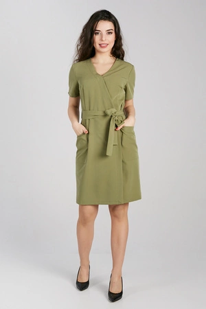 Sukienka medyczna damska - Khaki