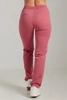 Spodnie medyczne proste damskie - Merit - 	Raspberry pink