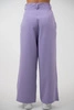 Spodnie medyczne damskie z szeroką nogawką - Lucy - Lilac dream - KangooSoft
