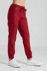 Spodnie medyczne joggery damskie - Merit - Classic burgundy - KangooNature