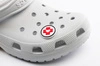 Crocs charm - Red cross with heart