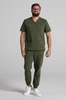 Bluza medyczna męska - Sokrates - Military green - KangooNature