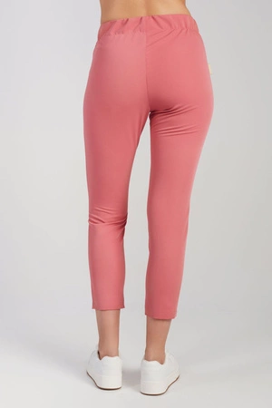 Spodnie medyczne przylegające damskie - Raspberry pink