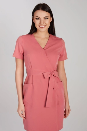 Sukienka medyczna damska - Raspberry pink