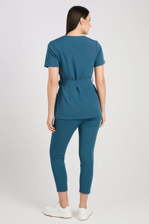 Tunika medyczna damska - Ocean blue