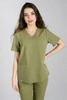 Bluza medyczna damska - Merit - Khaki