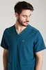 Bluza medyczna męska - Sokrates - Ocean blue
