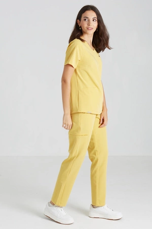 Spodnie medyczne proste damskie - Merit - Sunshine