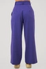 Spodnie medyczne damskie z szeroką nogawką - Lucy - Atomic berry - KangooSoft