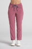 Spodnie medyczne proste damskie - Merit - Dusty pink - KangooSoft Premium